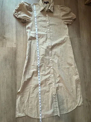 Wyatt Wylde Taylor Shirt Dress Preppy Classic Sz S thumbnail 4