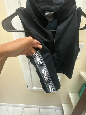 Gymshark Revival 1/4 Zip Crop Top Black Women's Size XS thumbnail 3