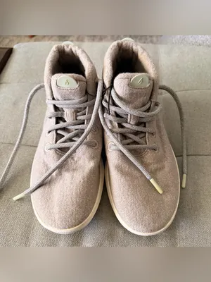 Allbirds Mizzle Merino Wool Runner-Up Ankle Sneaker Lace Light-Gray Size 10 thumbnail 5