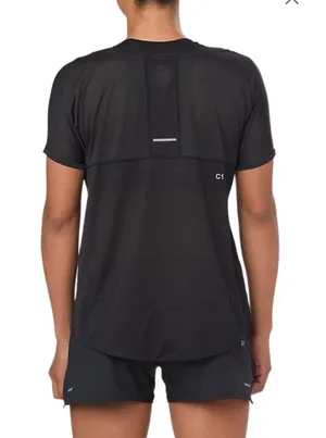 ASICS Crop Performance Top Black Small thumbnail 3