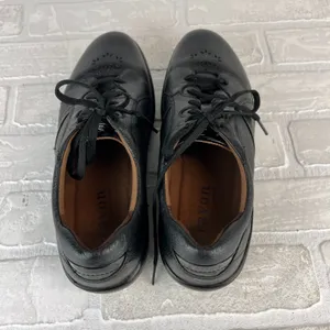 Aravon Duxbury Delilah Shoes Womens 9 B Black Leather Comfort Walking Lace Up thumbnail 4