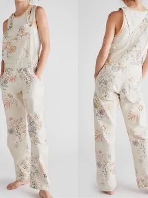 Free people we the free ziggy doodle overalls thumbnail 5