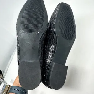 NEW Steve Madden Riski Black Rhinestone Studded Loafers, NEW, Size 6, MSRP $99 thumbnail 11