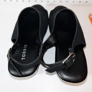 Torrid Studded Wood Wedges Size 9 - Wide thumbnail 8