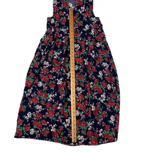 Vintage 80's‎ 90's Bryn Connelly 8 Floral Doilie Floral Print Cottage core Dress thumbnail 11