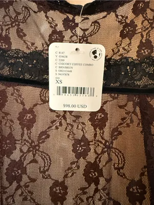 ✨NWT Free People Intimately Lace Slip Dress XS✨ thumbnail 4