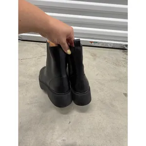 Wild Fable Womens Black Front Zip Chunky Platform Ankle Boots Size 11 NWT thumbnail 6