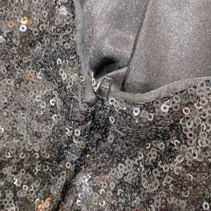 Alfred Angelo size 6 black strapless sequin dress thumbnail 5