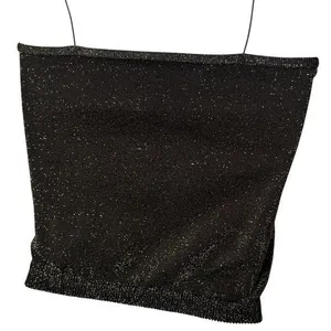 Intimately Free People Gold Sparkle Micro Brami Tank Festival Rave Whimsical M/L thumbnail 5