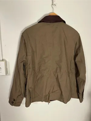 Banana Republic canvas barn jacket woodland taupe large thumbnail 4