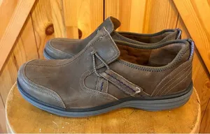 Cobb Hill New Balance 8M Brown Leather Comfort Shoe Rev Lite thumbnail 1