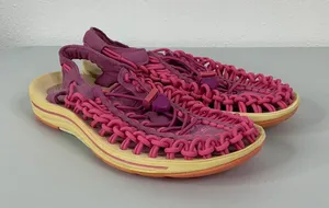 Keen Women's‎ Uneek Dahlia Mauve Fisherman Sport Sandals Size 7 thumbnail 1