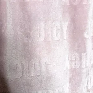 Juicy Couture Blush Pink Logo Plush Robe Size Large/ XL thumbnail 5