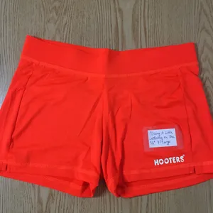 New HOOTERS Girl Uniform Shorts With A Small Flaw Size U-Small thumbnail 1