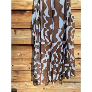NWT Astr The Label Brown Mariella Halter Maxi Dress Size XS thumbnail 9