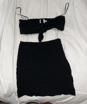 Princess Polly Matilda Set Black Size Six sold out worn once! Perfect condition thumbnail 4