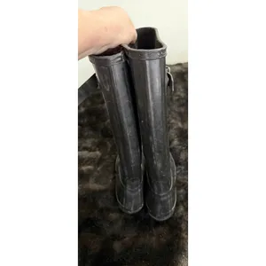 Hunter Original Women's Tall Rain Boots - Black Size 8 wellies thumbnail 4