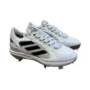 Adidas PureHustle 2 Softball Cleats Women's 7 NWT White Performance Shoes thumbnail 5