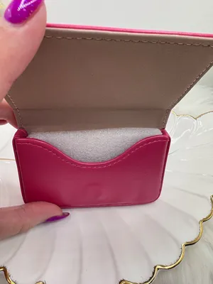 Wallet Rose Pink Card Wallet thumbnail 3