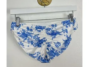 LOVESHACKFANCY Swim Massimo Bikini Set in Cobalt Pop Size Small thumbnail 11