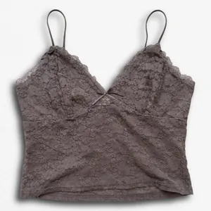 Faded Rose Floral Lace Camisole V-Neck Spaghetti Strap Tank Top Juniors‎ Large thumbnail 1