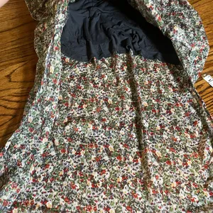 MNG Basics Floral Maxi Skirt Size M Green Red White thumbnail 4