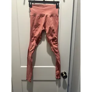 Alphalete Aero Leggings Womens S Pink Rose Sporty Athletic Outdoor Workout thumbnail 2