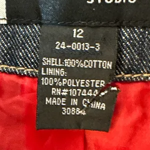 Boston Design Studio denim jacket size‎ 12 Blue thumbnail 10