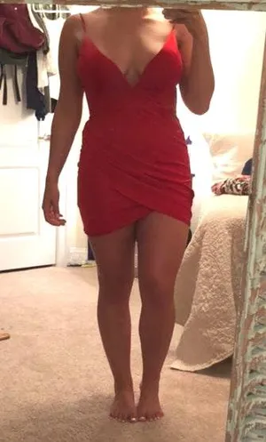 Hello Molly Red Formal Dress thumbnail 6