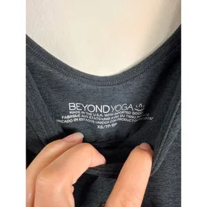 Beyond Yoga Spacedye Movement Dress Darkest Night Charcoal Gray XS Activewear thumbnail 6