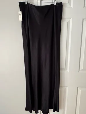 Anthropologie The Tilda Maxi Slip Skirt, Size XL thumbnail 9