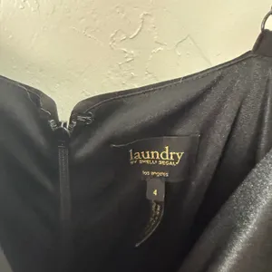 Laundry‎ By Shelli Segal Size 4 Black Wide Leg Jumpsuit thumbnail 5
