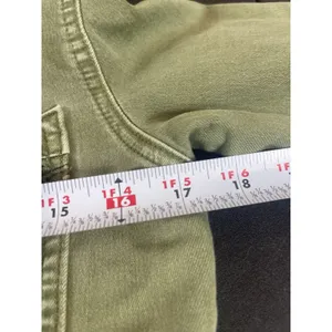 Free People M Army Green Utility Jumpsuit Boiler Suit Coverall Zip Front thumbnail 16