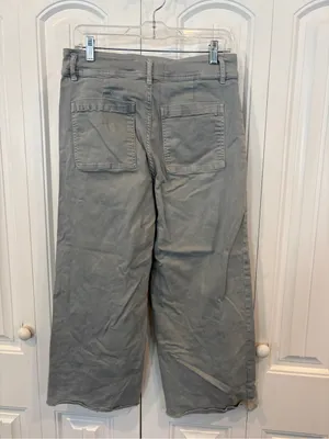 Mica green/gray wide leg crops size 29 thumbnail 2