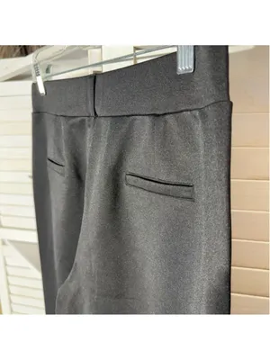 New Mix Black career office ponte pants stretchy resort cruise cocktail goth alt travel thumbnail 10