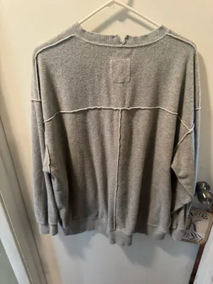 Aerie Oversized Crewneck Pullover thumbnail 2