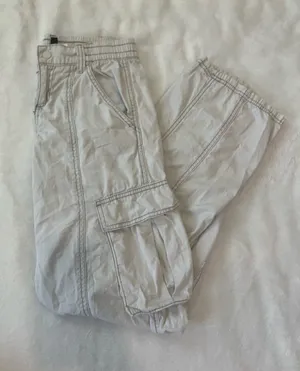 H&M Grey Cargo Pants thumbnail 1