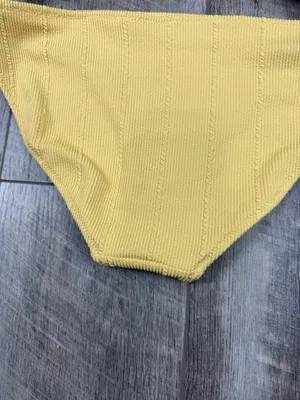 Aerie Yellow Ribbed Bikini Set thumbnail 8