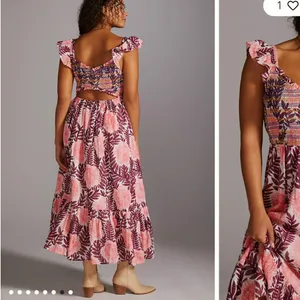 Cecilia Pettersson x Anthropologie Smocked Maxi Dress thumbnail 5