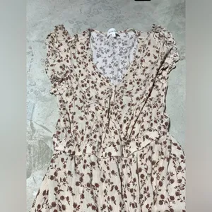 Bohme Floral Print Maxi Dress small thumbnail 3