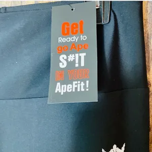 APE Fit NWT Innovative compression leggings with resistance band strategically placed Pockets on outer thighs and calves. Ff thumbnail 5