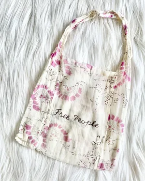 Large Free People Fabric Shopping Tote thumbnail 1