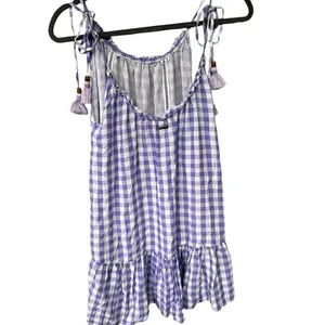 Maaji SEERSUCKER MAGNOLIA COVER-UP DRESS IN PURPLE M thumbnail 5
