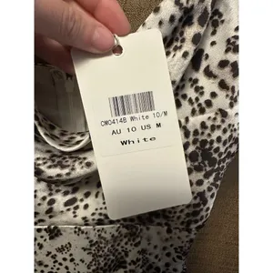 NWT Saints & Secrets On The Prowl Asymmetrical Dress Animal Print Size Medium thumbnail 3