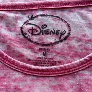 Disney Red‎ White & Blue Mickey Mouse Burn Out Tee Sz M thumbnail 7