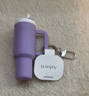 Adorn Purple Mini Tumbler Keychain & Card Holder thumbnail 1