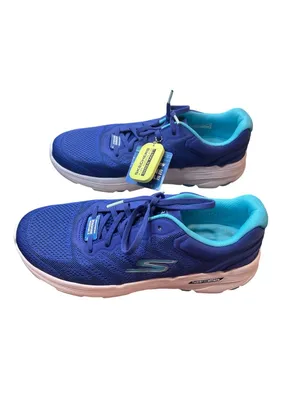 Skechers Go Run 7 wms blue low top walking running sneakers sz 9.5 SKU 10-375 thumbnail 4