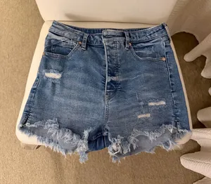 Free People Jean Shorts thumbnail 1
