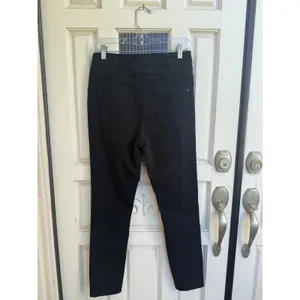 Anthropologie‎ Black High Rise Skinny Jeans Double Button Trousers Size 28 NEW thumbnail 5