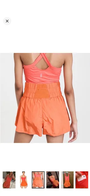 Free People Skortsie Romper thumbnail 2